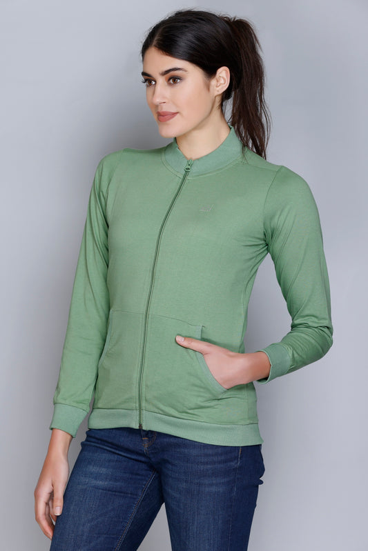 ANGELBELLS | Sun Protection With Standing Coller – Elegant & Cozy Everyday Layer