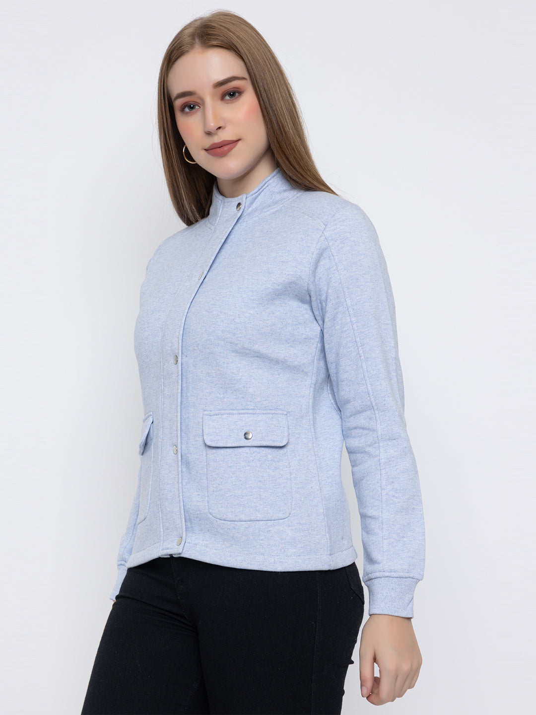 ANGELBELLS Winter casual sweatshirt - (6408 FS CLOUD)