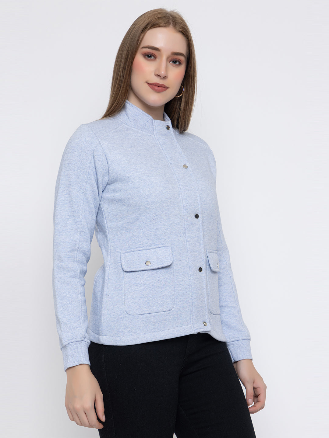 ANGELBELLS Winter casual sweatshirt - (6408 FS CLOUD)
