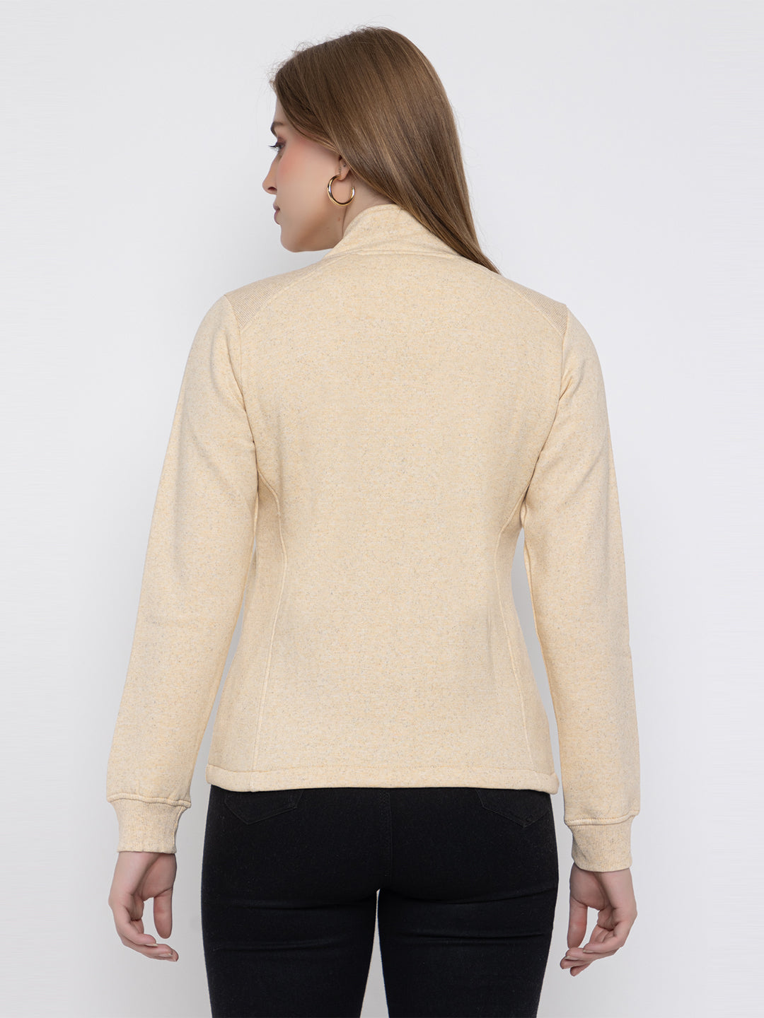 ANGELBELLS Winter casual sweatshirt - (6408 FS MANGO)