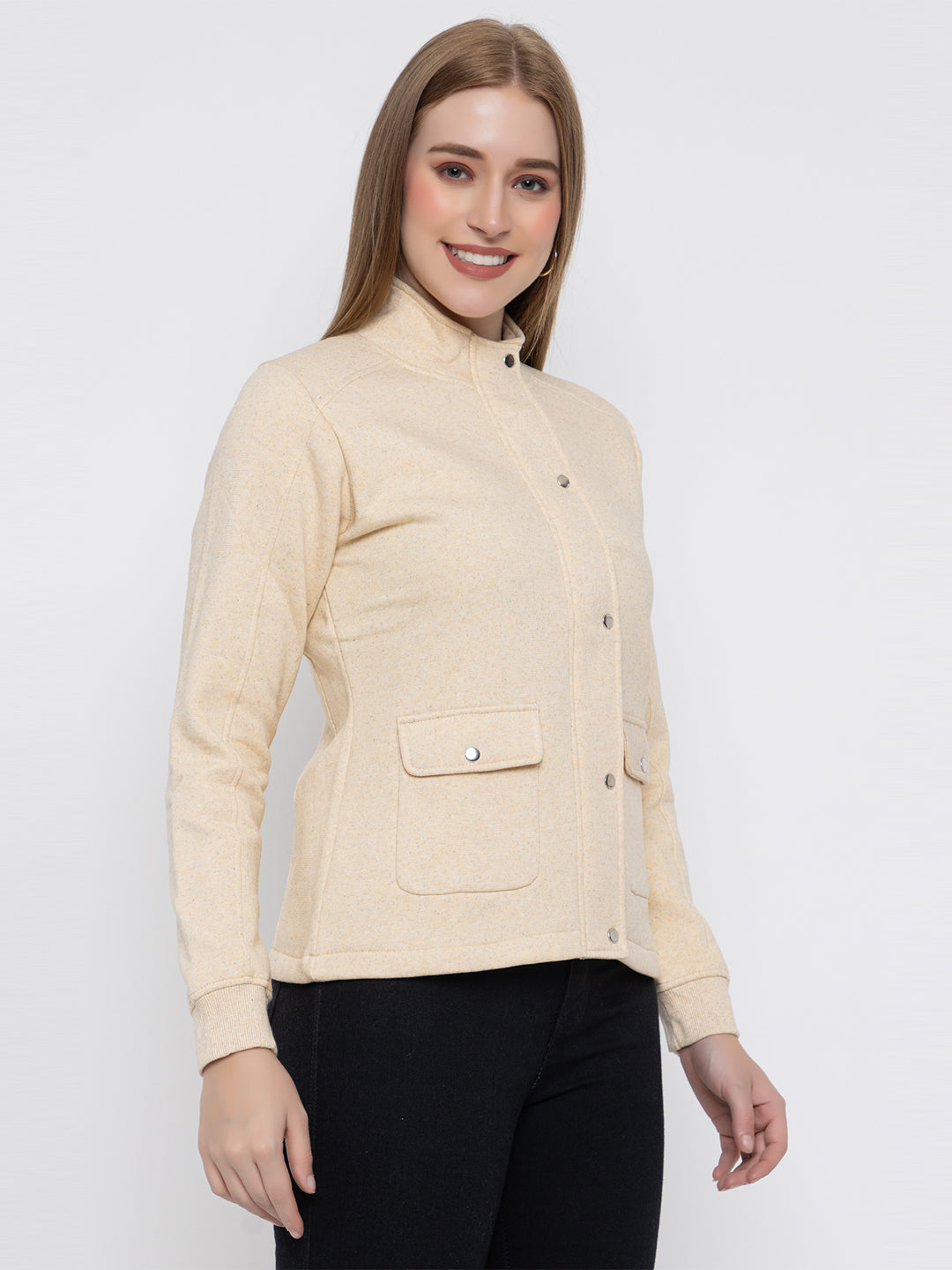 ANGELBELLS Winter casual sweatshirt - (6408 FS MANGO)