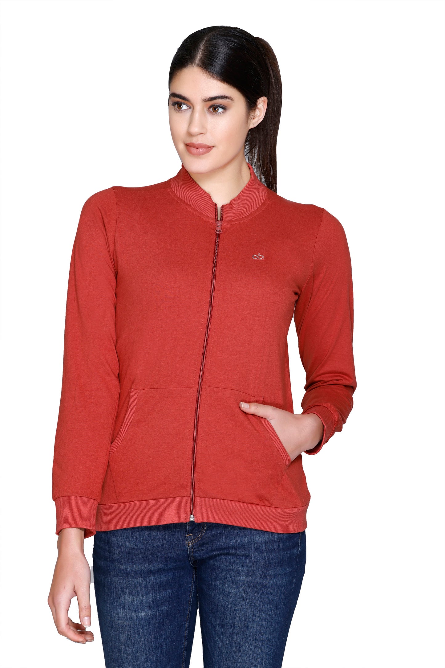 ANGELBELLS | Sun Protection With Standing Coller – Elegant & Cozy Everyday Layer