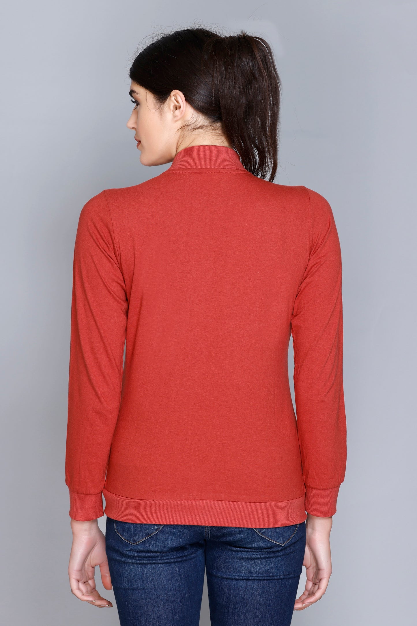 ANGELBELLS | Sun Protection With Standing Coller – Elegant & Cozy Everyday Layer