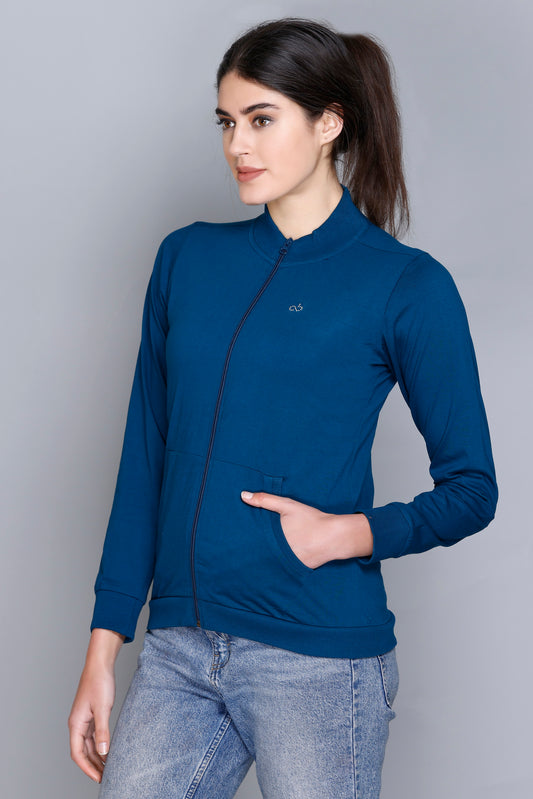 ANGELBELLS | Sun Protection With Standing Coller – Elegant & Cozy Everyday Layer