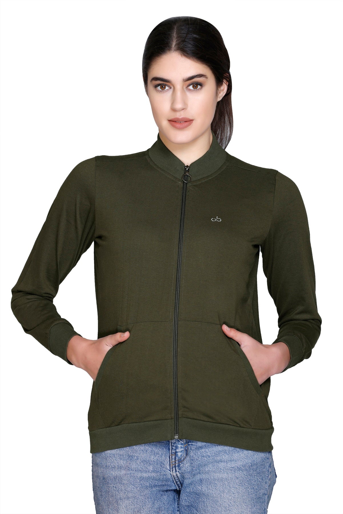 ANGELBELLS | Sun Protection With Standing Coller – Elegant & Cozy Everyday Layer