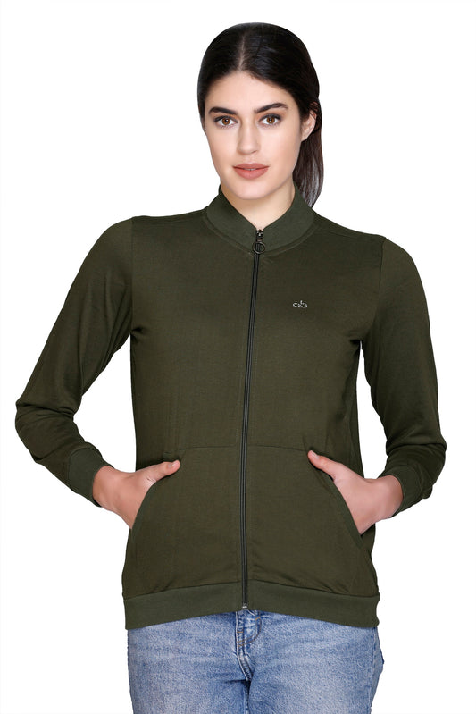 ANGELBELLS | Sun Protection With Standing Coller – Elegant & Cozy Everyday Layer