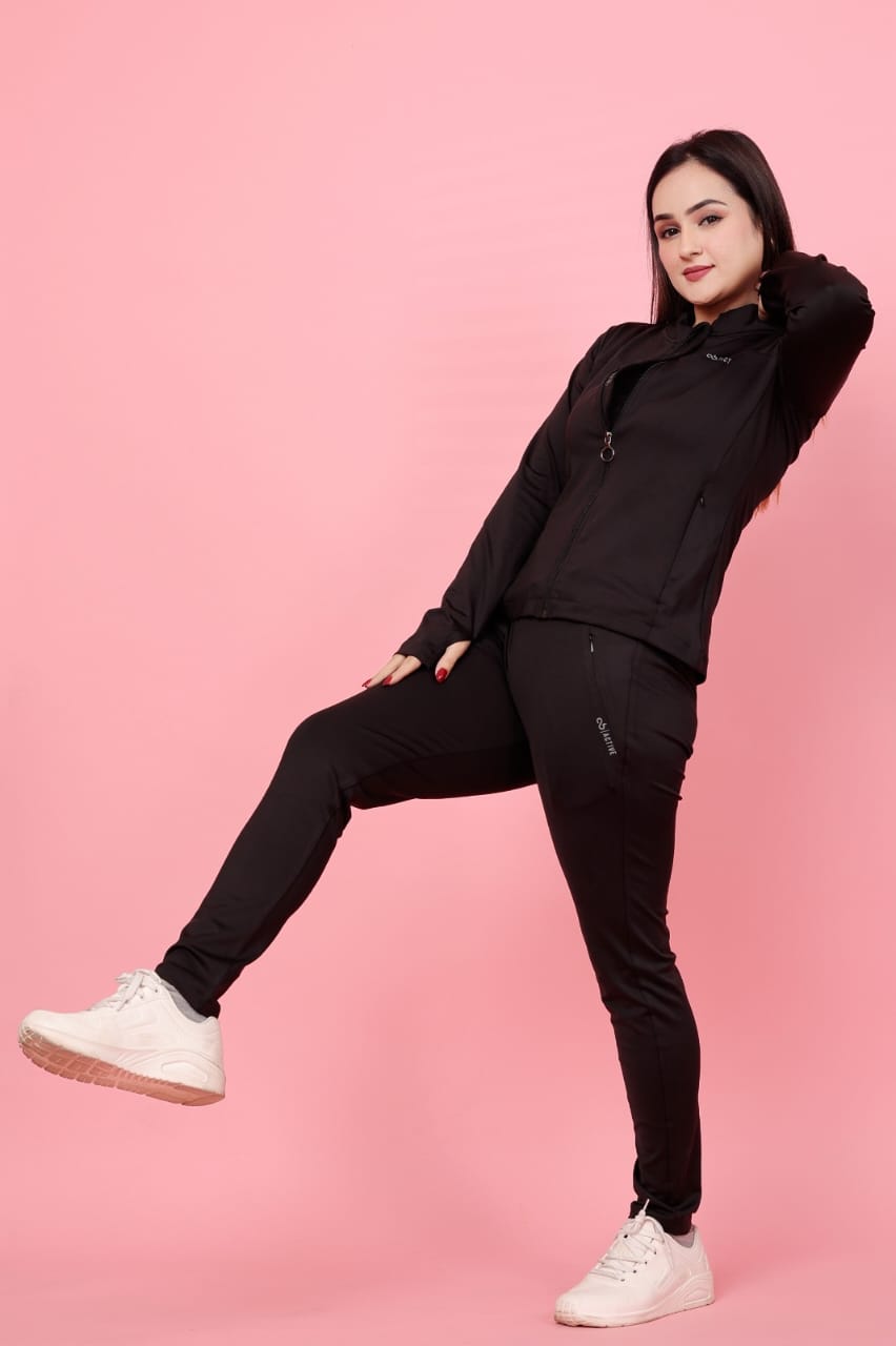 Angelbells Women’s Premium Activewear Co-Ord Set | Stylish Top & Bottom Gym Wear