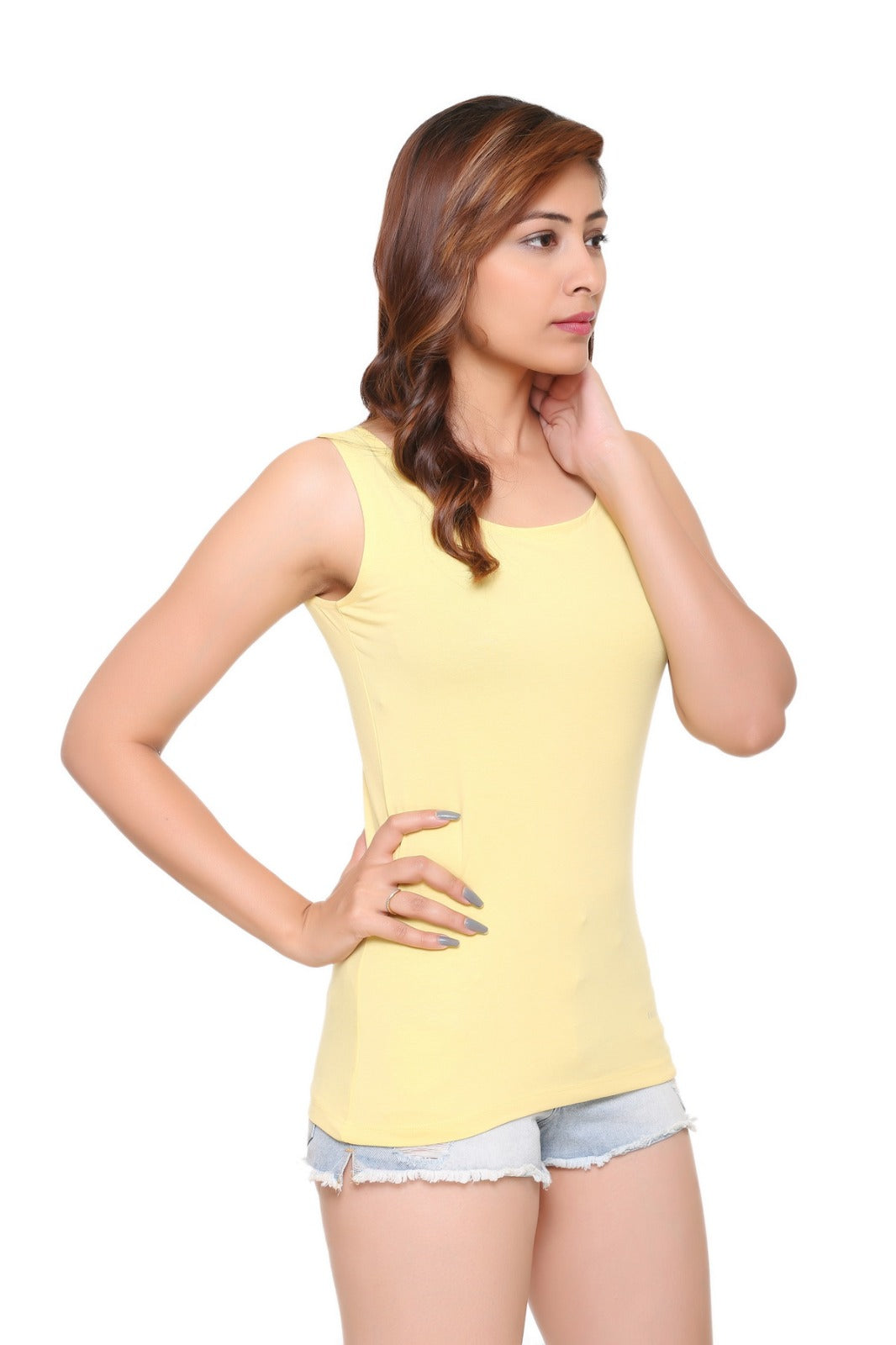 Light Yellow Sports T-Shirt – Soft & Breathable Everyday Essential | ANGELBELLS