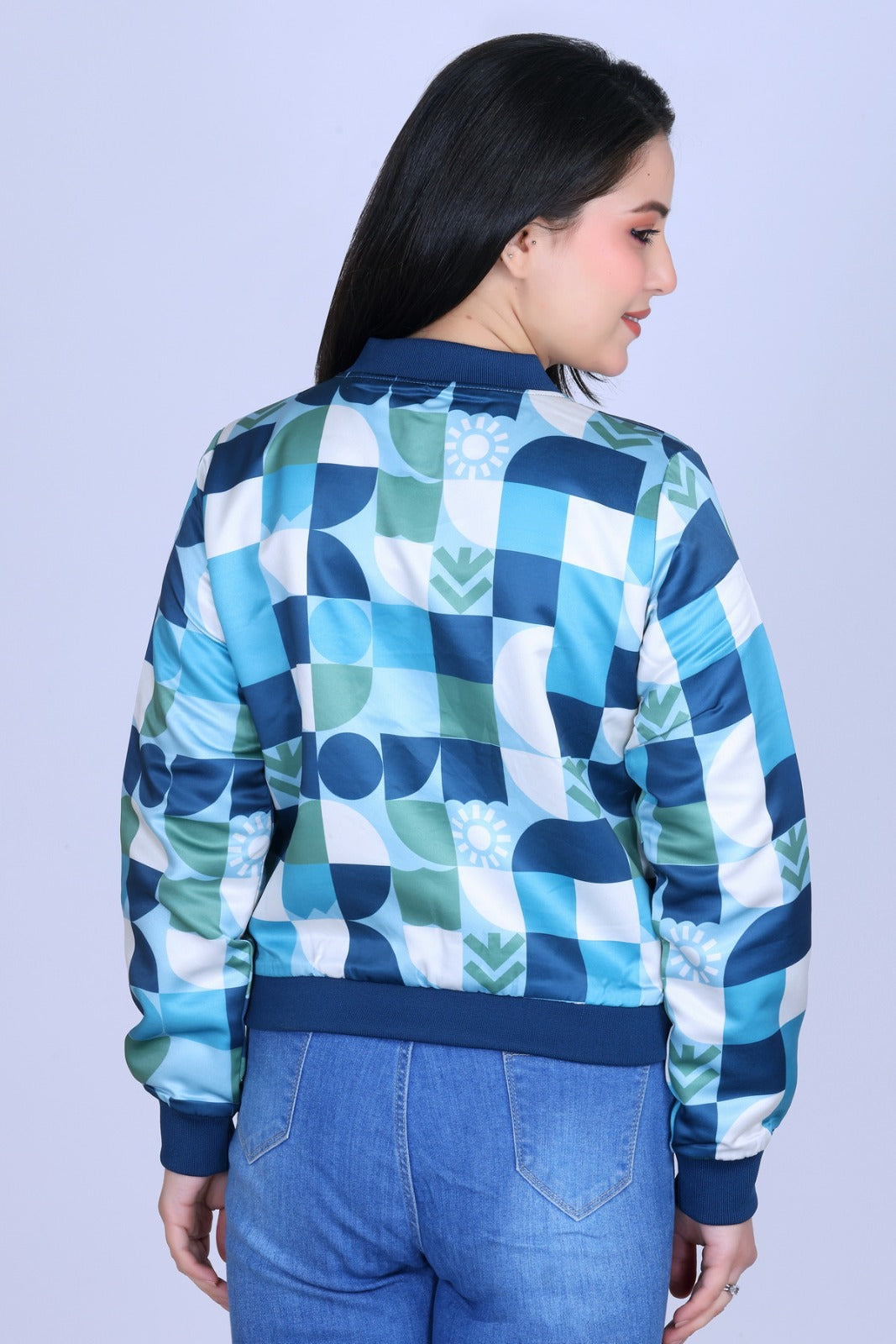 Angelbells Women Winter Reversible Crop Sweatshirt – Premium Wool, Warm & Stylish